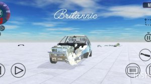 Как тонули Титаник Британник Коста Конкордия в игре "Ваз Краш Тест Симулятор"