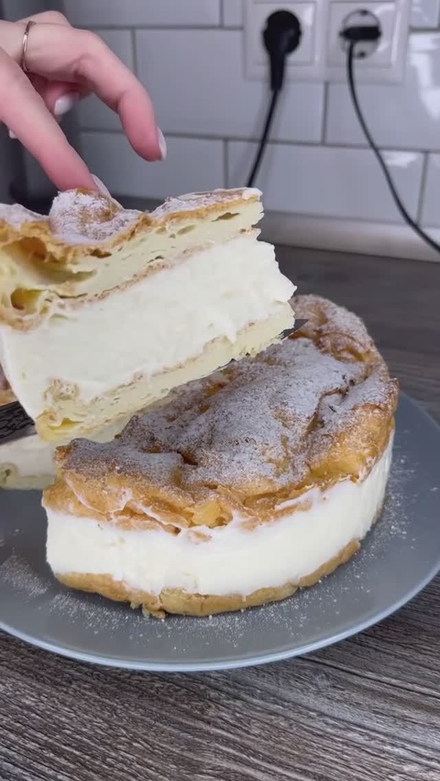 Заварной тортик.