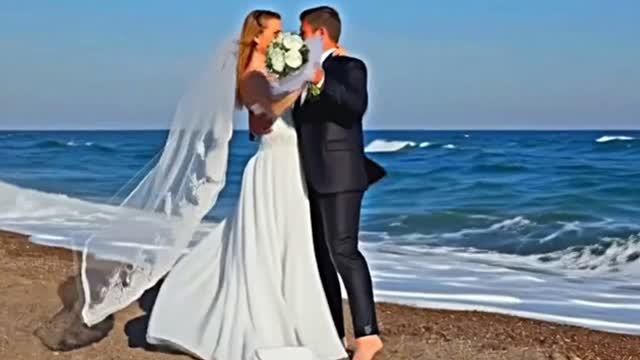 Свадебный танец на берегу бурного моря от Киностудии Мудрого Кота Тимофея!