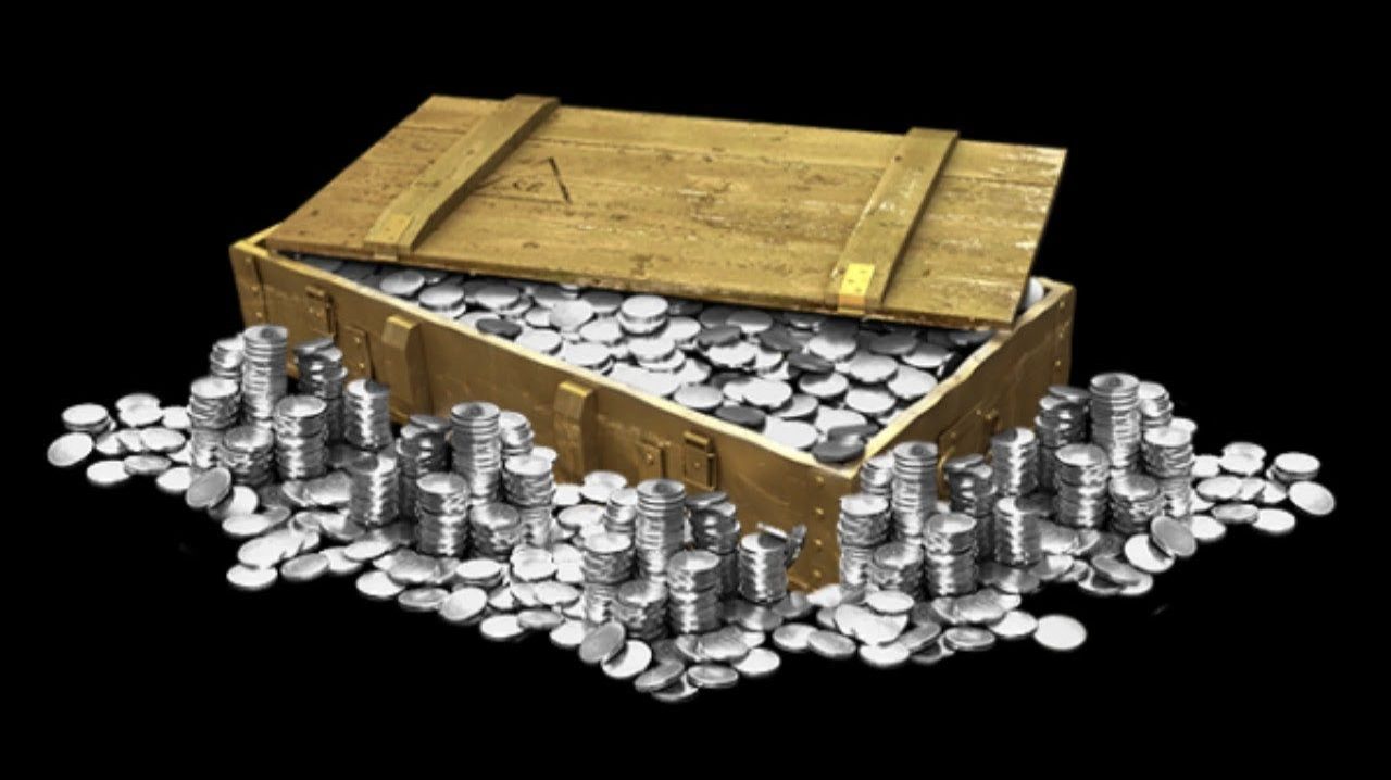 СЕРЕБРО КАК ГЛАТОК СВЕЖЕГО ВОЗДУХА (МИР ТАНКОВ)