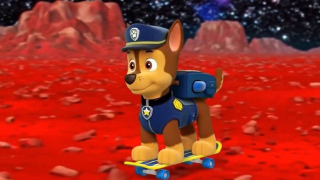 Щенячий патруль, Скай, Маршал, Эверест, Гончик, Крепыш и Роки катаются на скейтах . Для детей!