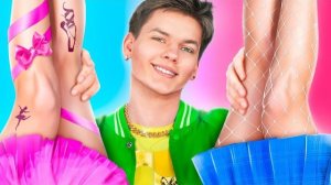 Популярная против непопулярной. Балерина против тиктокерши. Кто станет самой популярной девушкой