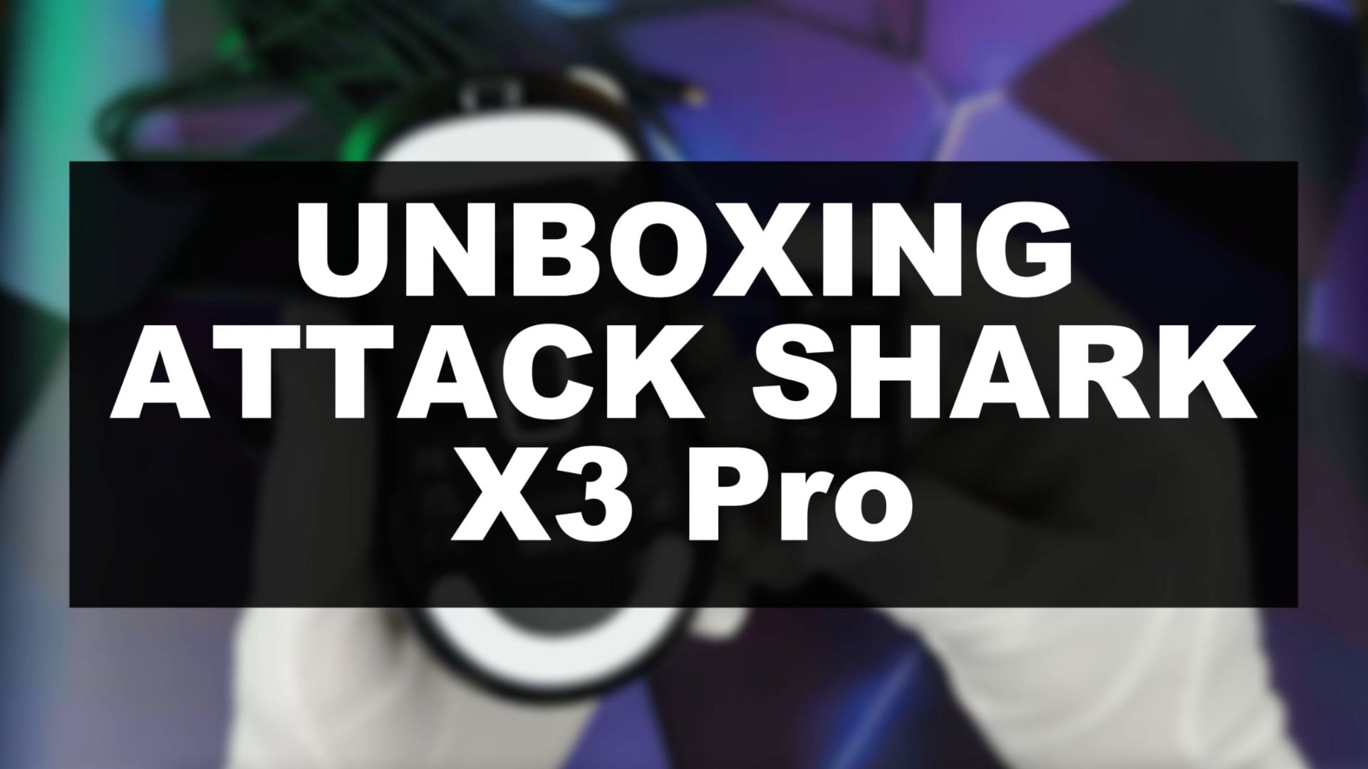 ATTACK SHARK X3PRO — UNBOXING | ASMR | РАСПАКОВКА смотреть онлайн