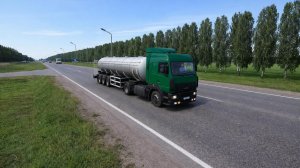Перевозка молока в Адрин на МАЗ-5440 - Motor Depot