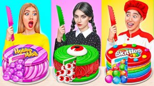 Кулинарный Челлендж# Уэнсдей Против Бабушки # Кухонные Войны от Bubba DO Challenge