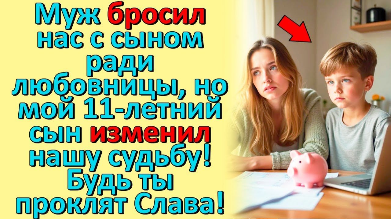 Муж бросил нас ради любовницы, но мой 11-летний сын изменил нашу судьбу!