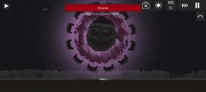 Новогодний босс Луна в Fruit Playgraund.