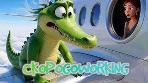 НА КРЫЛЕ САМОЛЕТА СИДИТ КРОКОДИЛ скороговорка