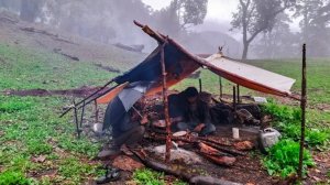 Жизнь в горной деревне Непала во время сезона дождей