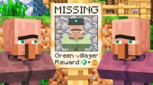 Жизнь деревенского жителя и ведьмы 3. Майнкрафт Мультик