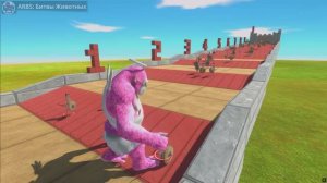АРБС: ПИКМИ БАРБИ ГОРИЛЛА ПРОТИВ КУЧИ СКЕЛЕТОВ 🦍🎀💀⚔️