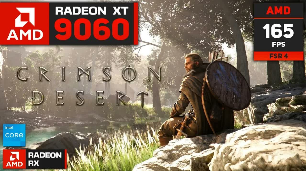 Crimson Desert | RX 9060 XT | i5-13600K | 1080p, 1440p, 4K | FSR 4