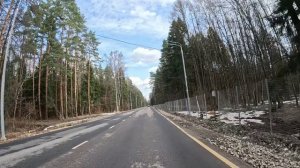 Новая незаконная дорога в г.Королёв через НП "Лосиный Остров" (по движению)