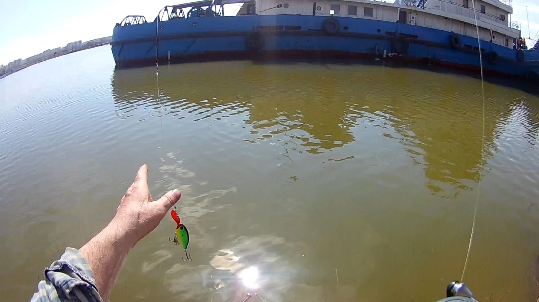 Открытие сезона. Спиннинг с берега. Затон Лампочка. г. Омск 22ч. 04м. 2026 год. №-3