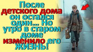 После детского дома он остался один… Но утро в старом доме стало судьбоносным!