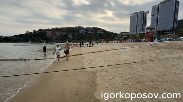 Шэньчжэнь #13 Shenzhen 04.2026 Отель MGM Shenzhen и его окрестности пляж Xiaomeisha 小梅沙 возле метро