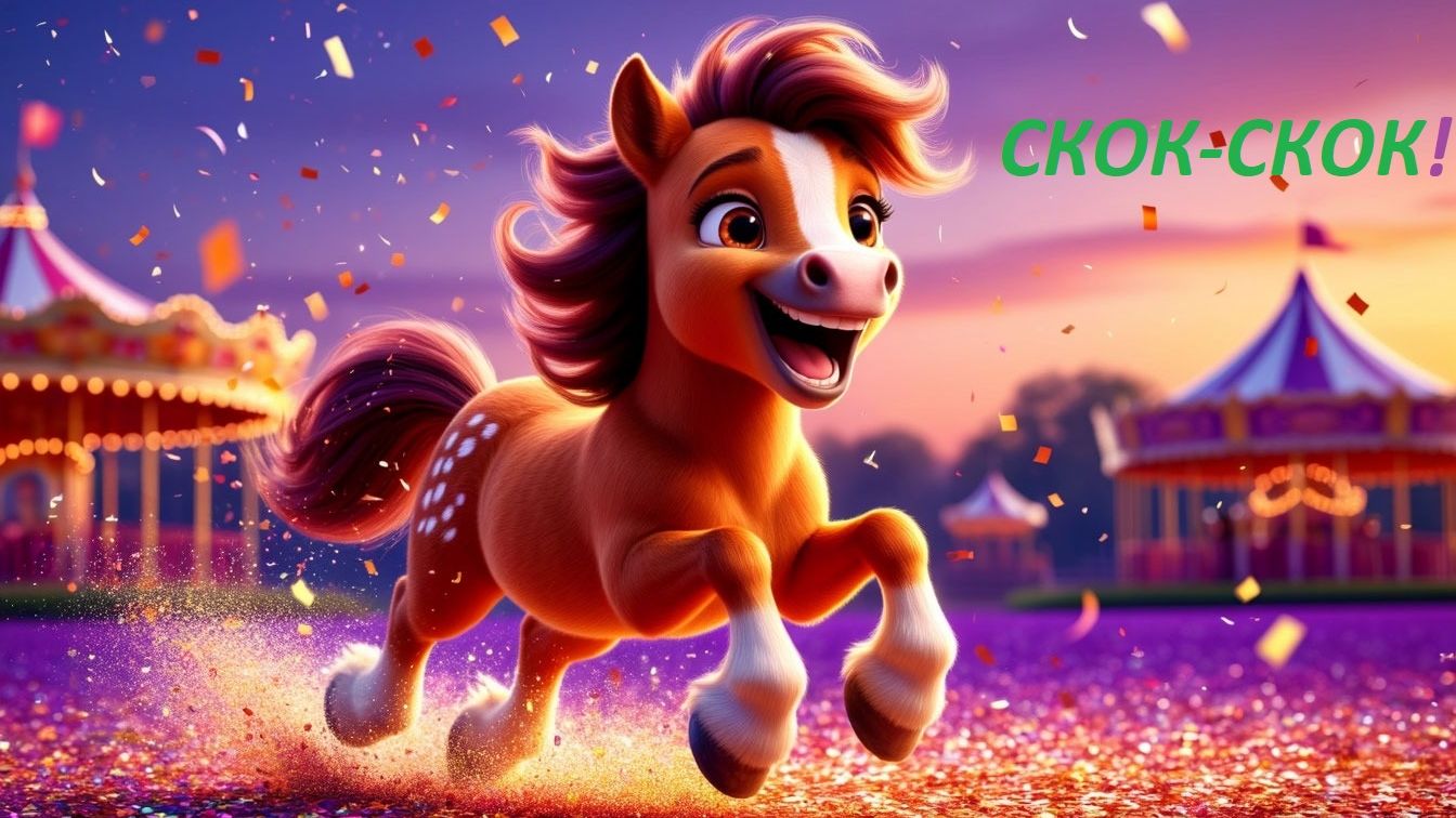 ИГО-ГО! 🐴 Весёлая песенка про лошадку для малышей