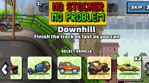 🚫 NO STOCKER NO PROBLEM ✅️ (Days Of Poor Weather) - Hill Climb Racing 2