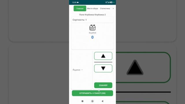Учёт сортности при сборе урожая ягод и фруктов.