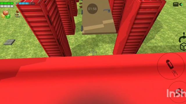 паркур в chicken gun