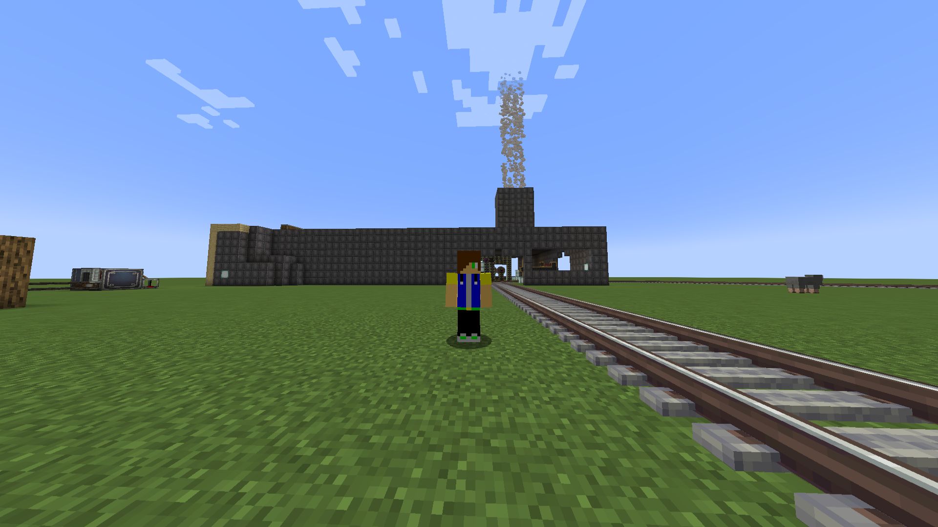 строю завод с модом create часть 7 (завершительная)