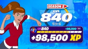 РАБОЧИЙ БАГ НА ОПЫТ В 7 ГЛАВЕ ФОРТНАЙТ ПРОКАЧАЛ 200 УРОВЕНЬ