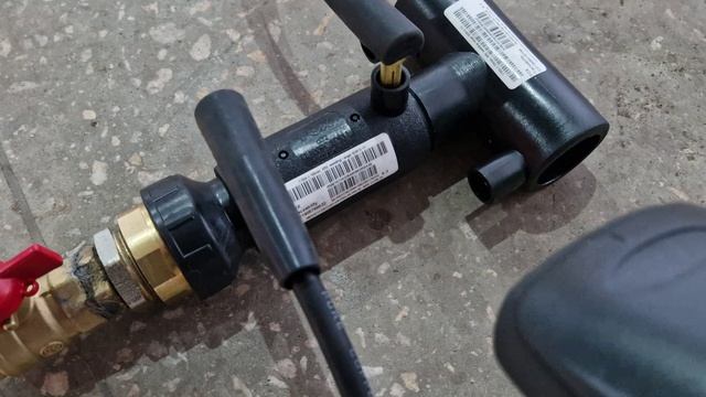 Лучший монтаж шарового крана для ПНД трубы. Ни каких фитингов, только сварка!