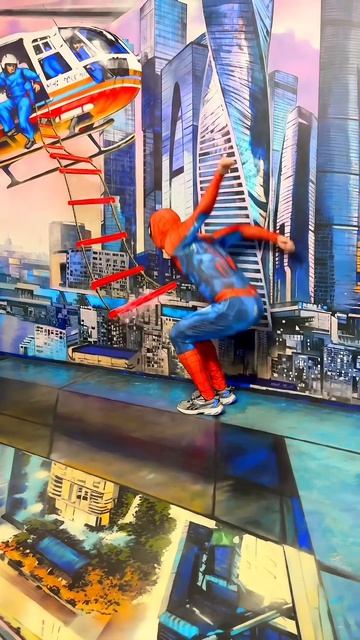 Spider-Man almost fell #spiderman