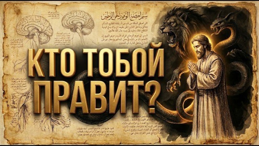 🧠 МАТРИЦА НАФСА: Почему ты раб своих инстинктов? (Ислам и Нейробиология)