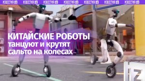 Роботы делают сальто на роликовых коньках: возможности китайских андроидов поражают