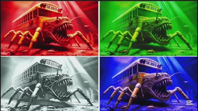 ПОЖИРАТЕЛЬ АВТОБУСОВ и ТАНЦЫ под музыку COFFIN DANCE 🚌