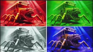 ПОЖИРАТЕЛЬ АВТОБУСОВ и ТАНЦЫ под музыку COFFIN DANCE 🚌