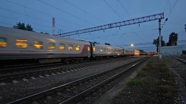 поездка Рязань–Самара–Жигулёвское Море и поезда снятые во время неё