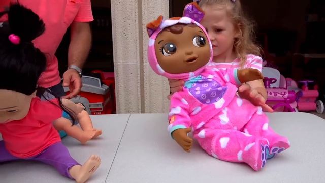 Настя и её папа - забавные истории про игрушки