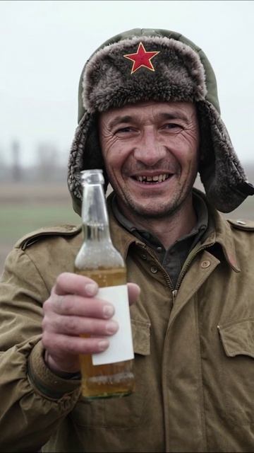 Настоящий мужик с бутылкой: жизнь на селе #русскаяжизнь #простолюдины