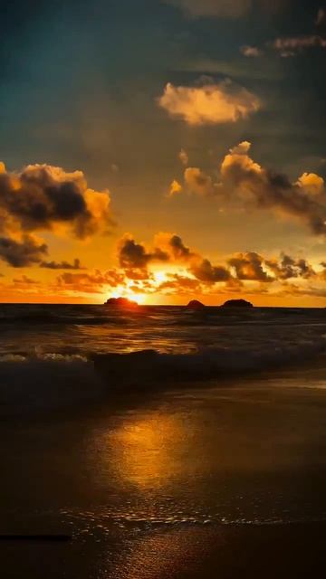 Закат на Чёрном море