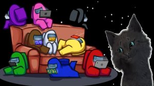 ЧО ЧО НАЗВАНИЕ ИГРЫ 🐱 СУПЕР КОТ И СОБСТВЕННАЯ КАРТА В АМОНГ АС ЧУДЕСА В КОСМОС 🐱 Among Us 🐱 $303