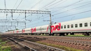 ЭП20-037 с поездом №102 «Сочи» Москва–Адлер с вагонами «Золотого Орла»