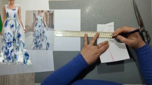 Моделирование. Шикарный сарафан для лета. Выкройка № 2048.