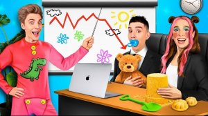 Если бы ВЗРОСЛЫЕ Вели Себя Как ДЕТИ ! Видео Влада Бумага а4 А 4 Bumaga