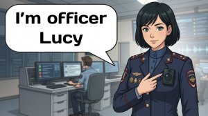 СЛУШАЕМ рассказ для начинающих (A1-A2): Отдел полиции | Английский на слух 🎧