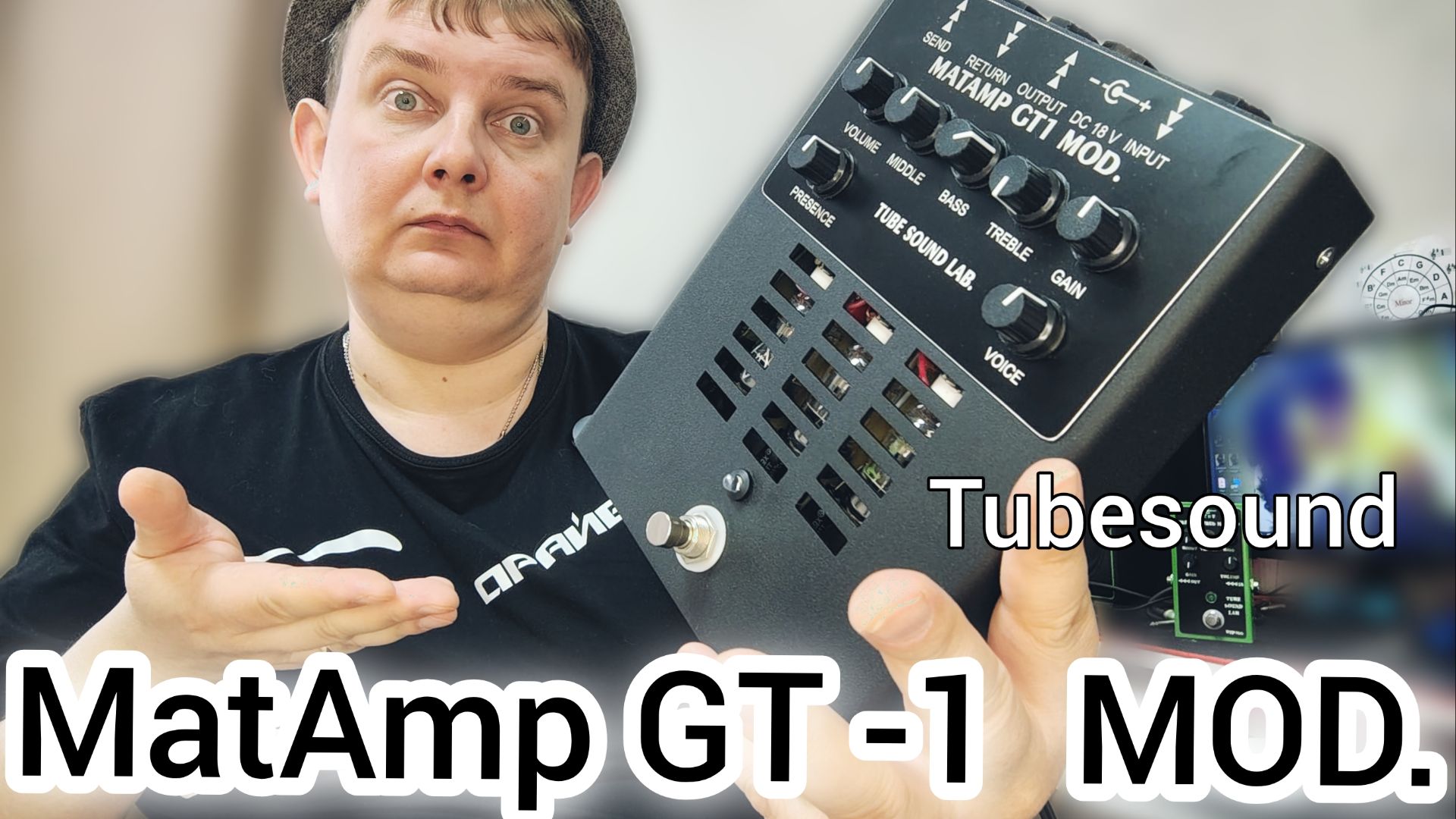 Tube Sound / ЛАМПОВЫЙ ПРЕАМП ПО МОТИВАМ MatAMP GT - 1
