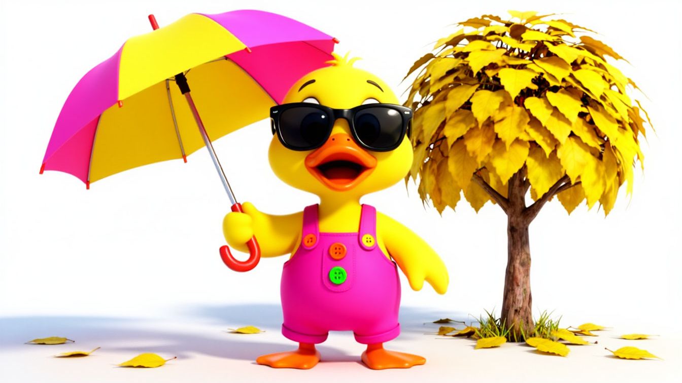 🌈ВЕСЁЛАЯ ИСТОРИЯ: ПОЧЕМУ ЛИСТЬЯ ЖЕЛТЕЮТ? УТЁНОК КРЯ ЗНАЕТ ОТВЕТ! | Обучающие мультфильмы