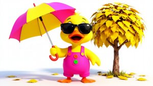 🌈ВЕСЁЛАЯ ИСТОРИЯ УТЁНКА КРЯ: ПОЧЕМУ ЛИСТЬЯ ЖЕЛТЕЮТ?  | Обучающие мультфильмы