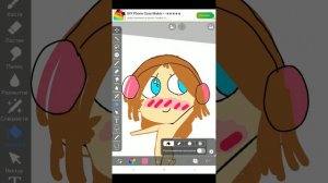 рисую себя в ibis paint x.