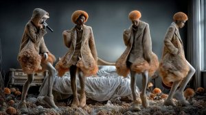 THE STRANGEST ANGEL - I felt you before you came ｜ ORIGINAL LYRICS, SURREAL MUSIC VIDEO & AI ART-(10