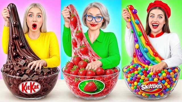 Кулинарный челлендж «Я против бабушкиного рецепта» | Забавные кулинарные трюки