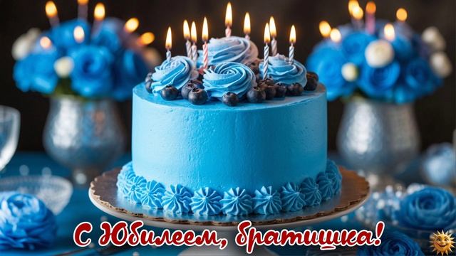 С Юбилеем братишка