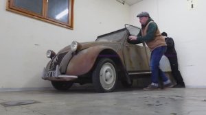 Восстановленный Ситроен CV 2 1959  Remise En Route Citroёn CV 2 1959