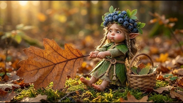 Уютный день в Деревне Лесных духов 🍄 Крошечные гномы за работой | Расслабляющая кельтская музыка